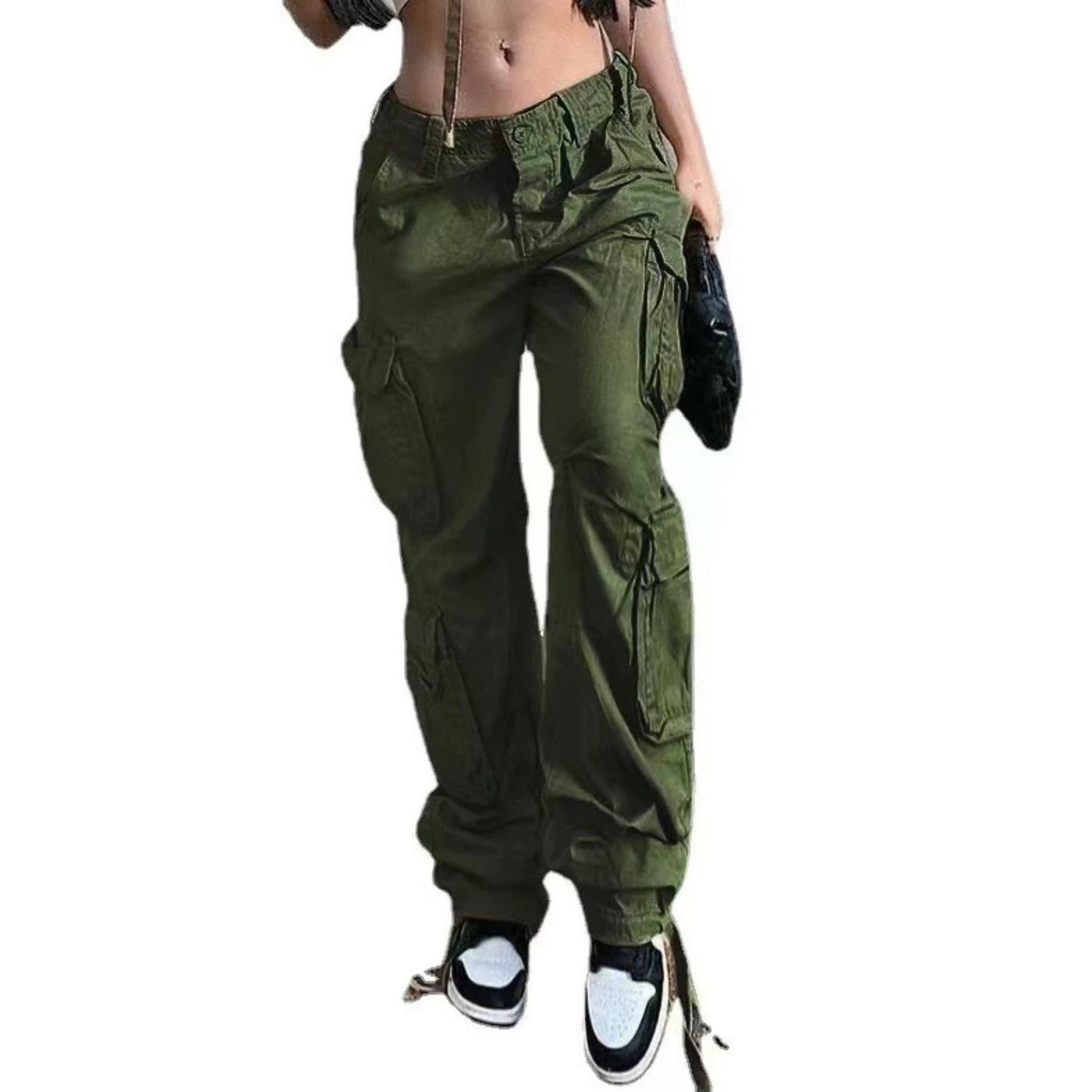 Trendy Workwear Denim Casual Pants For Women by GJG Denim