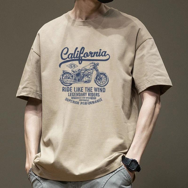 Men's Half-sleeve T-shirt by GJG Denim