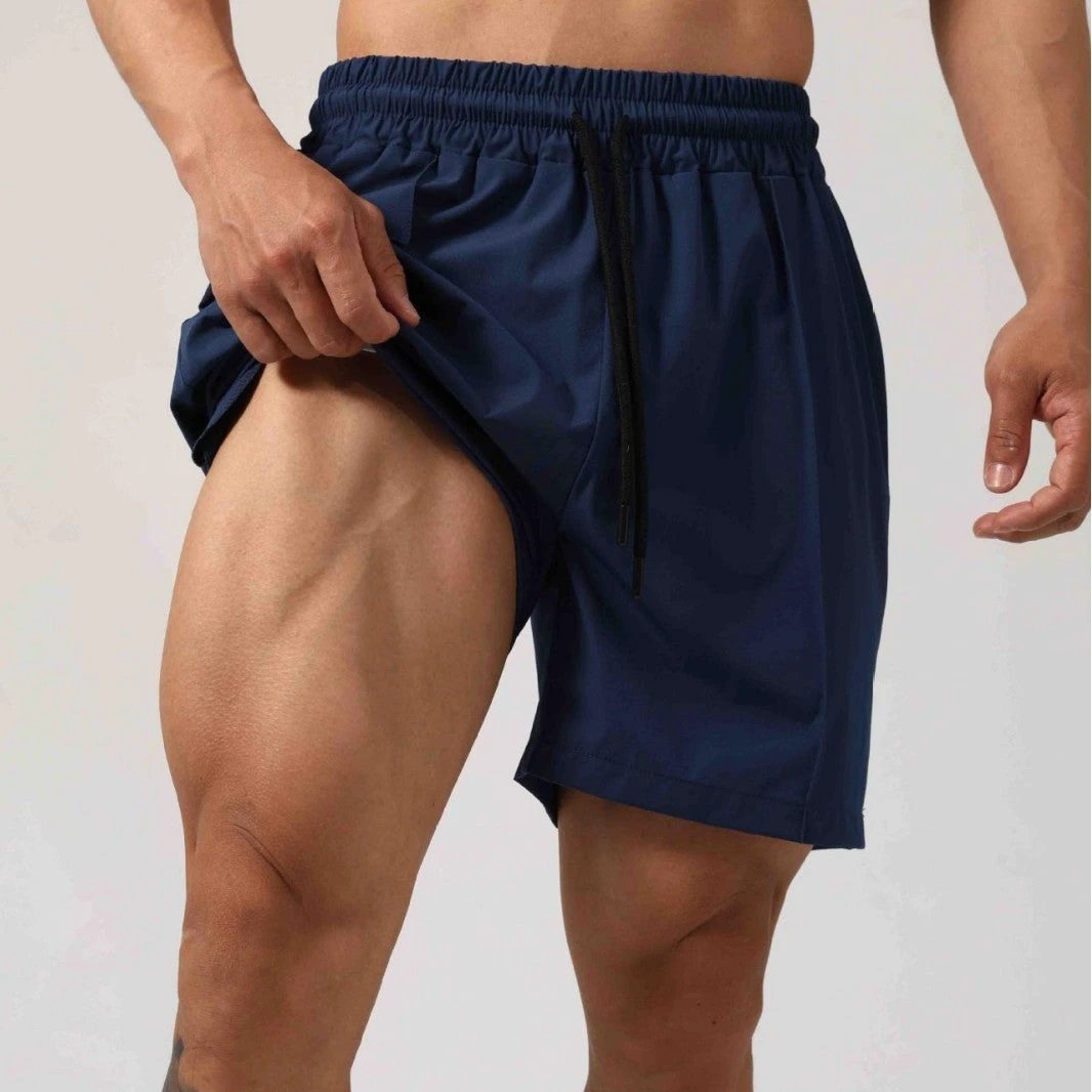 Ice Silk Sports Shorts Men's Casual Fashion Brand by GJG Denim