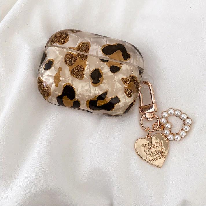 Leopard Print Bluetooth Headset Protective Cover by GJG Denim