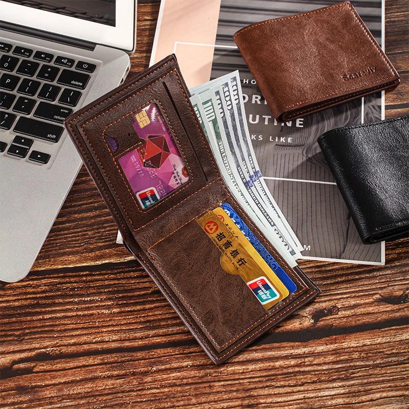 Short Men's Wallet by GJG Denim
