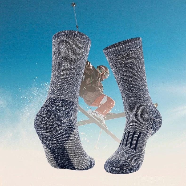 Men's Thick Long Athletic Terry Socks by GJG Denim