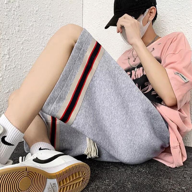 Breathable Thin Retro Casual Shorts For Men by GJG Denim