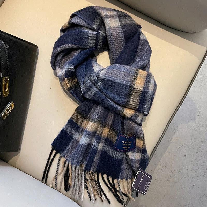 Men's Wool Scarf Winter by GJG Denim