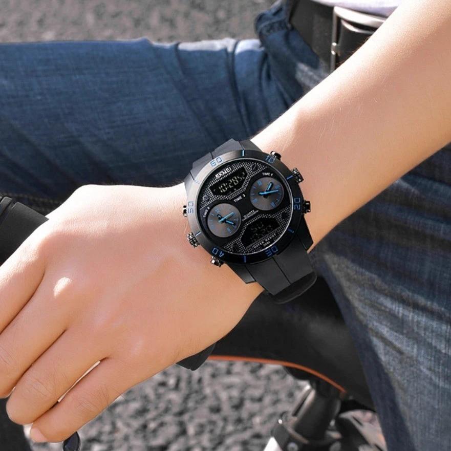 Men's Electronic Watch Outdoor Waterproof Sport Watch by GJG Denim