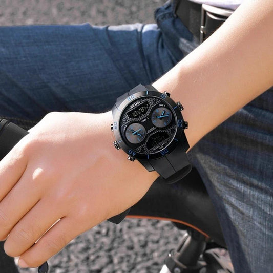 Men's Electronic Watch Outdoor Waterproof Sport Watch by GJG Denim