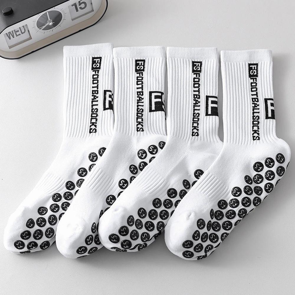 Men's Sports Socks With Nylon Dot Adhesive For Anti-slip Grip by GJG Denim