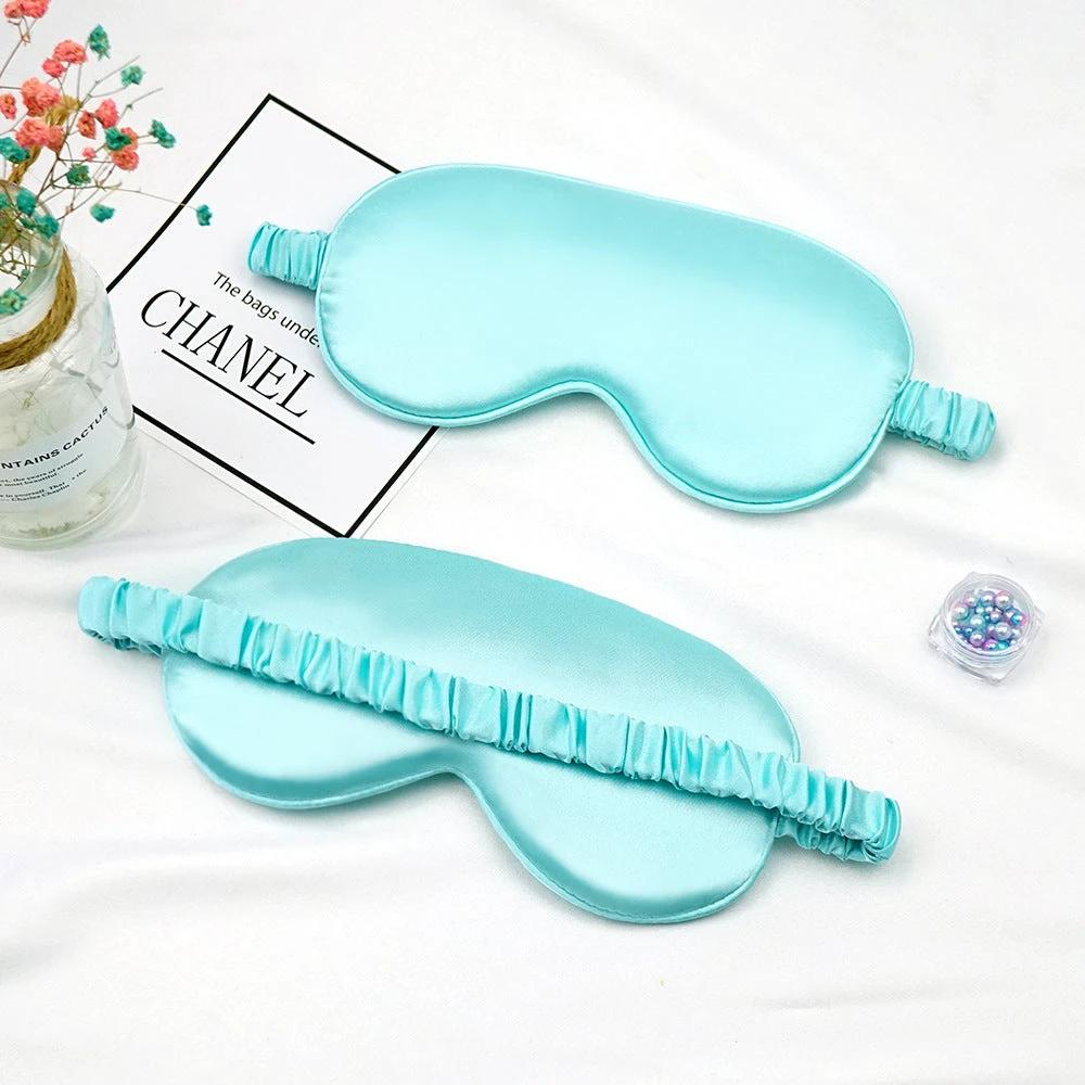 Eye Patch Imitated Silk Eye Patch Shading Sleeping Eye Mask Travel Relax Covers Eye Shade Health Sleeping Shield Eye Care Tools by GJG Denim