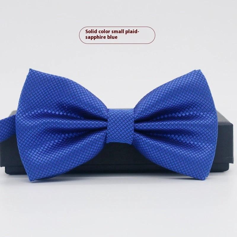 Men's Solid Color Bow Tie by GJG Denim