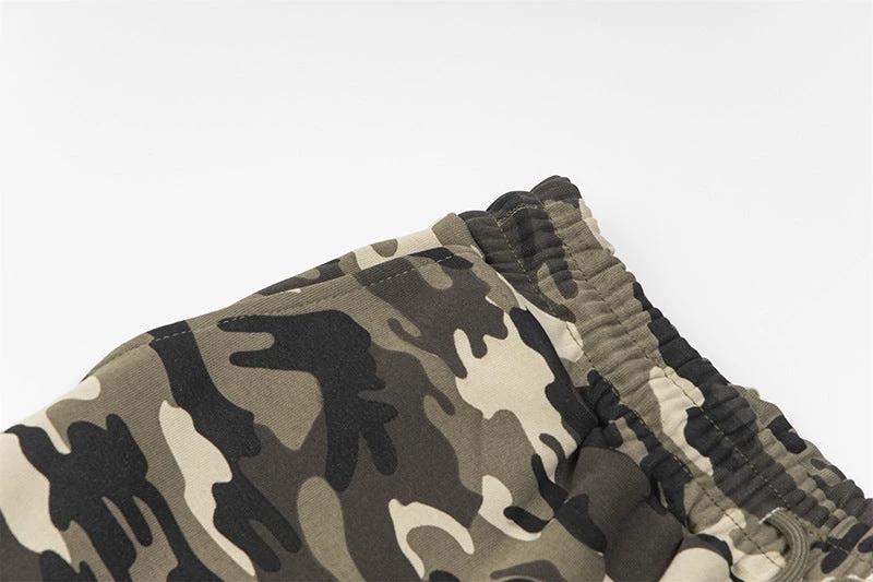 jogger sweatpants Loose Camouflage Pants Women by GJG Denim