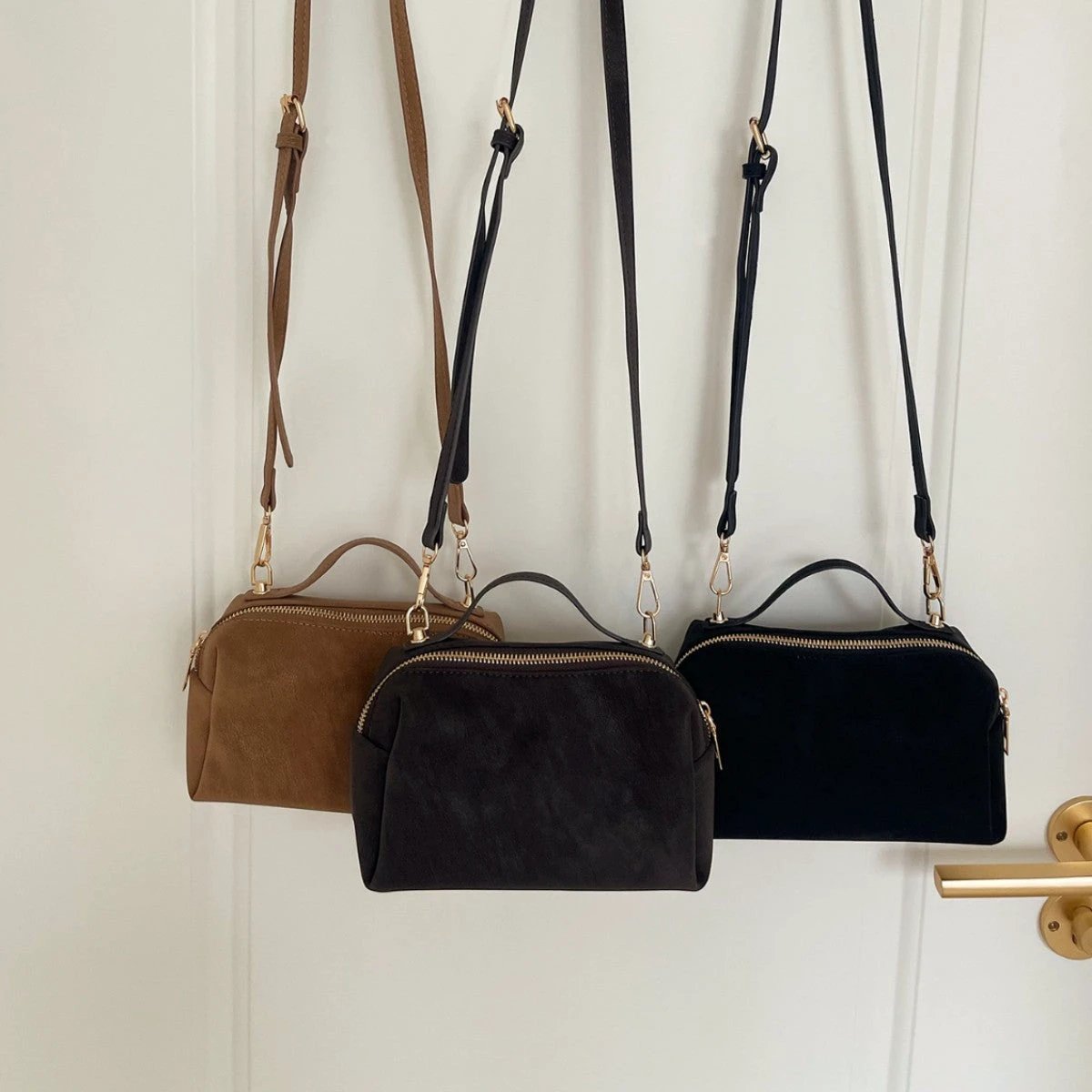 Retro Small Square Bag Shoulder Crossbody Bag by GJG Denim