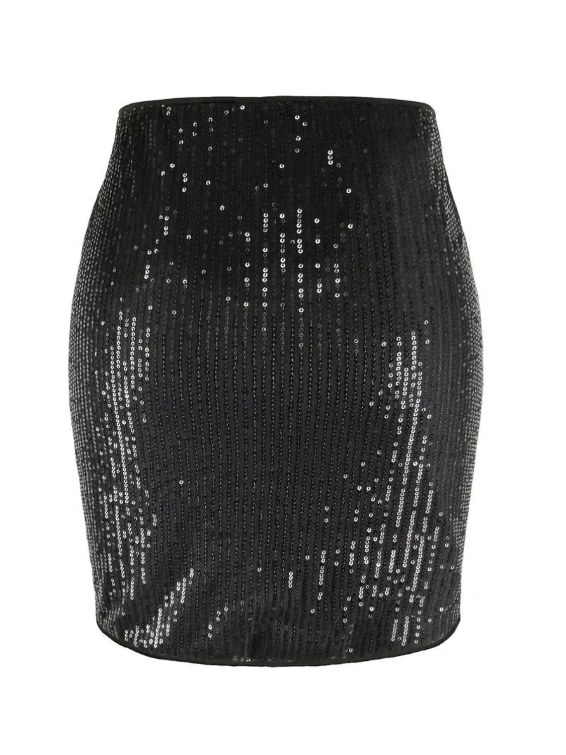 Sequin Mini Skirt by Lady Ros