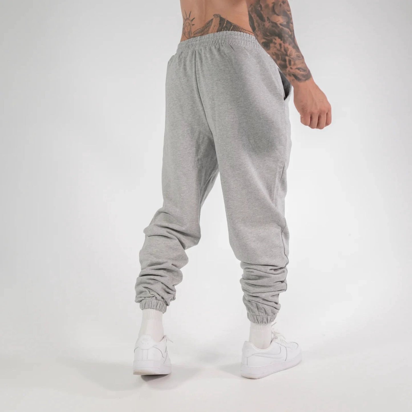 Men's Casual Wide Leg Sweatpants by GJG Denim