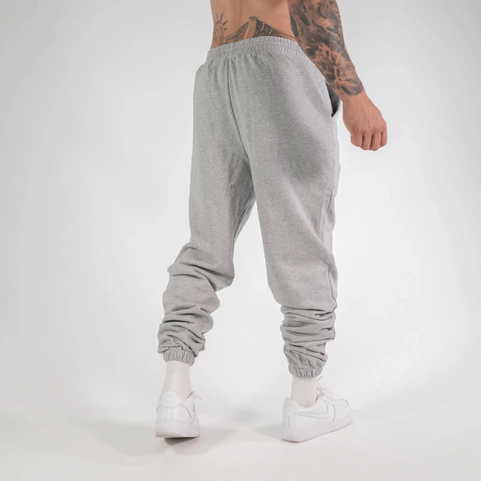 Men's Casual Wide Leg Sweatpants by GJG Denim