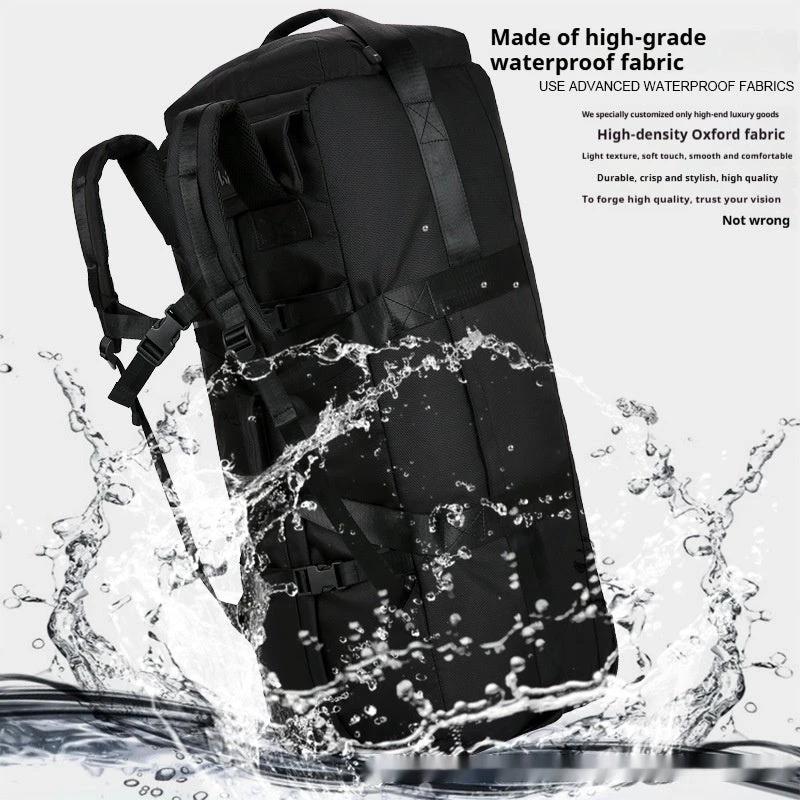 Men's Outdoor Waterproof Luggage Bag For Travel Tugboat by GJG Denim