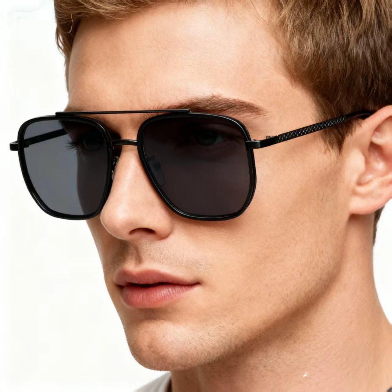 Men's Square Sunglasses by GJG Denim