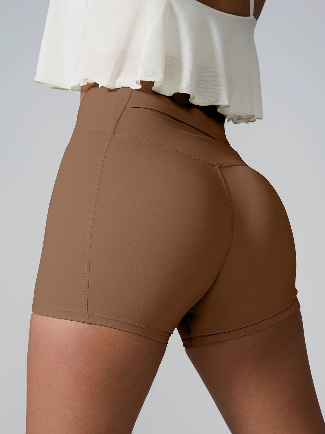 High Waist Active Shorts by Lady Ros