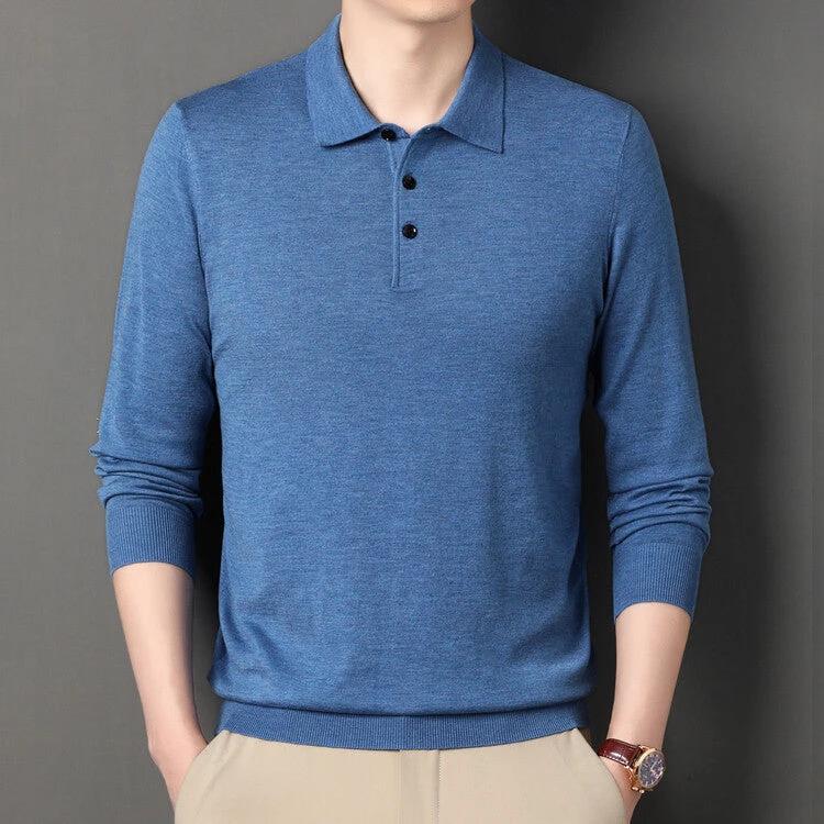 Men's Long Sleeve Shirt by GJG Denim