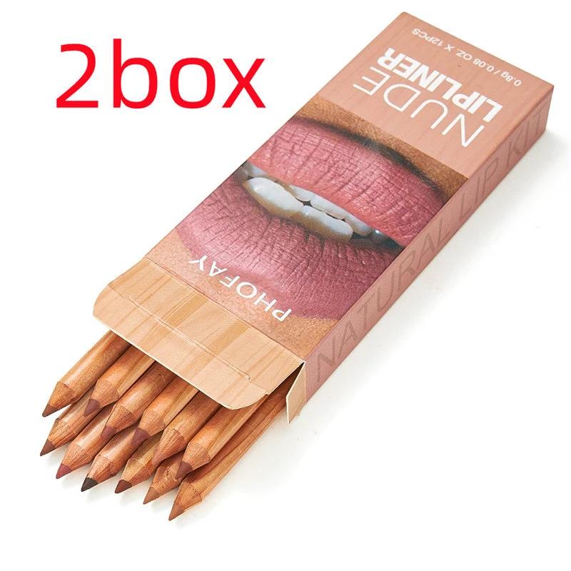 PHOFAY Nude Lipliner Kit by GJG Denim