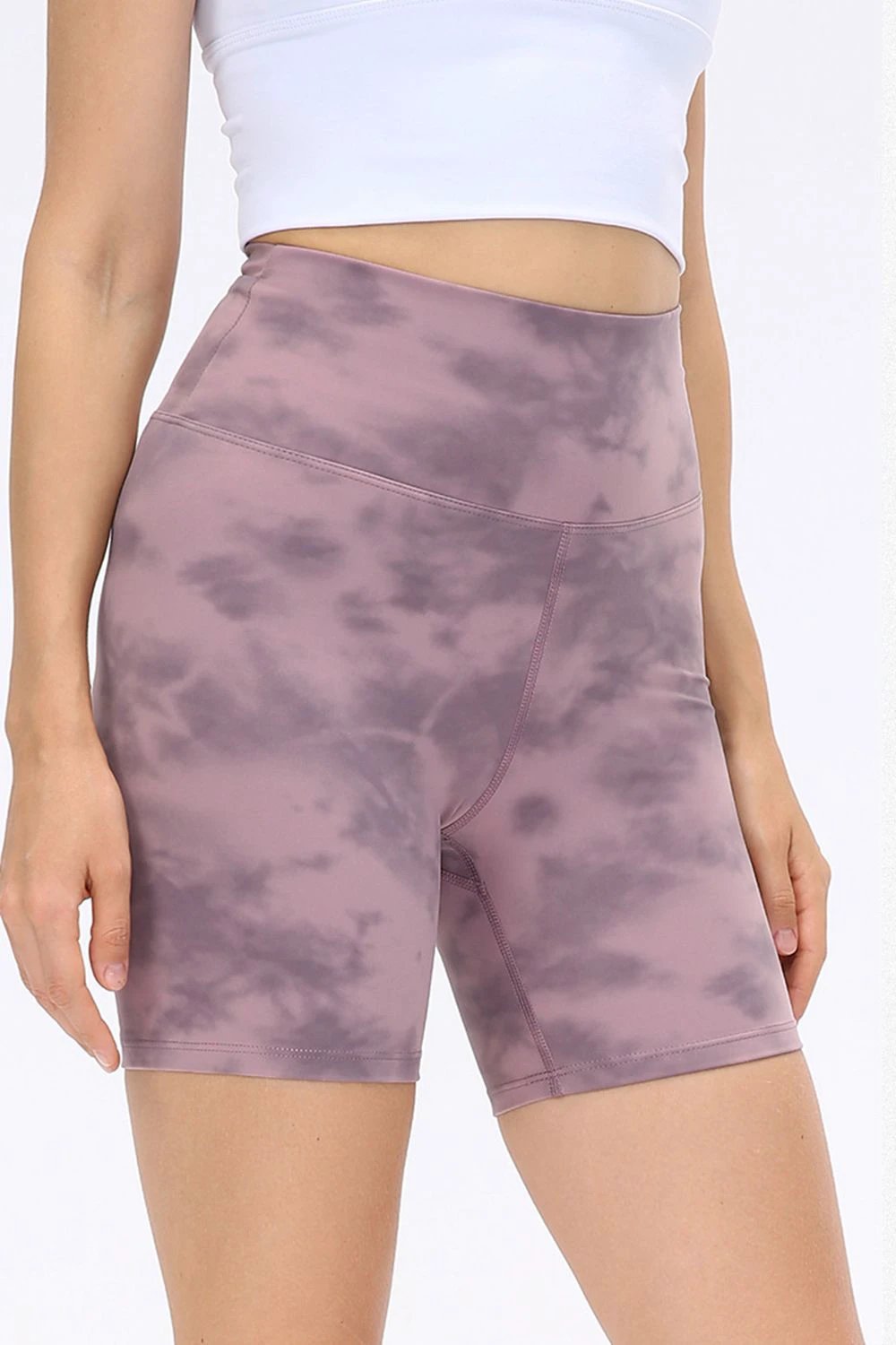 Wide Waistband Sports Shorts by Lady Ros