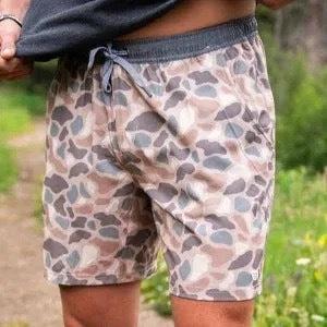 Men's Loose-Fit Beach Shorts by GJG Denim