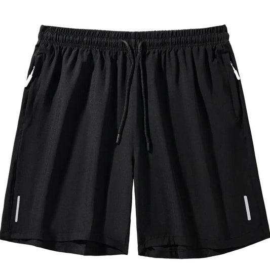 Men's Solid Color Casual Shorts by GJG Denim