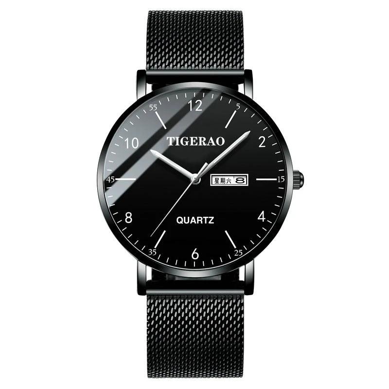 Water-Resistant Luminous Fully Automatic Movement Watch For Men by GJG Denim