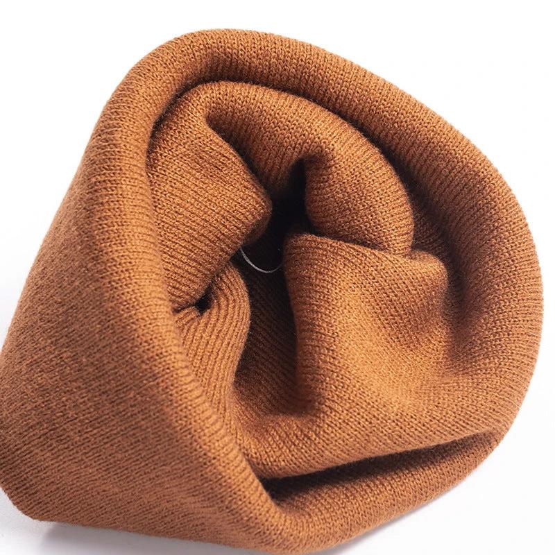 Men's Knitted Solid Color Beanie by GJG Denim