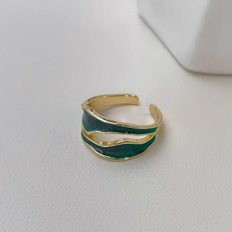 Simple Titanium Steel Ring by GJG Denim