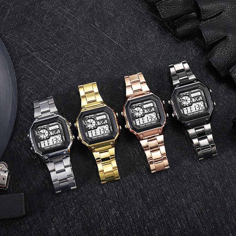 Men's LED Luminous Watch by GJG Denim