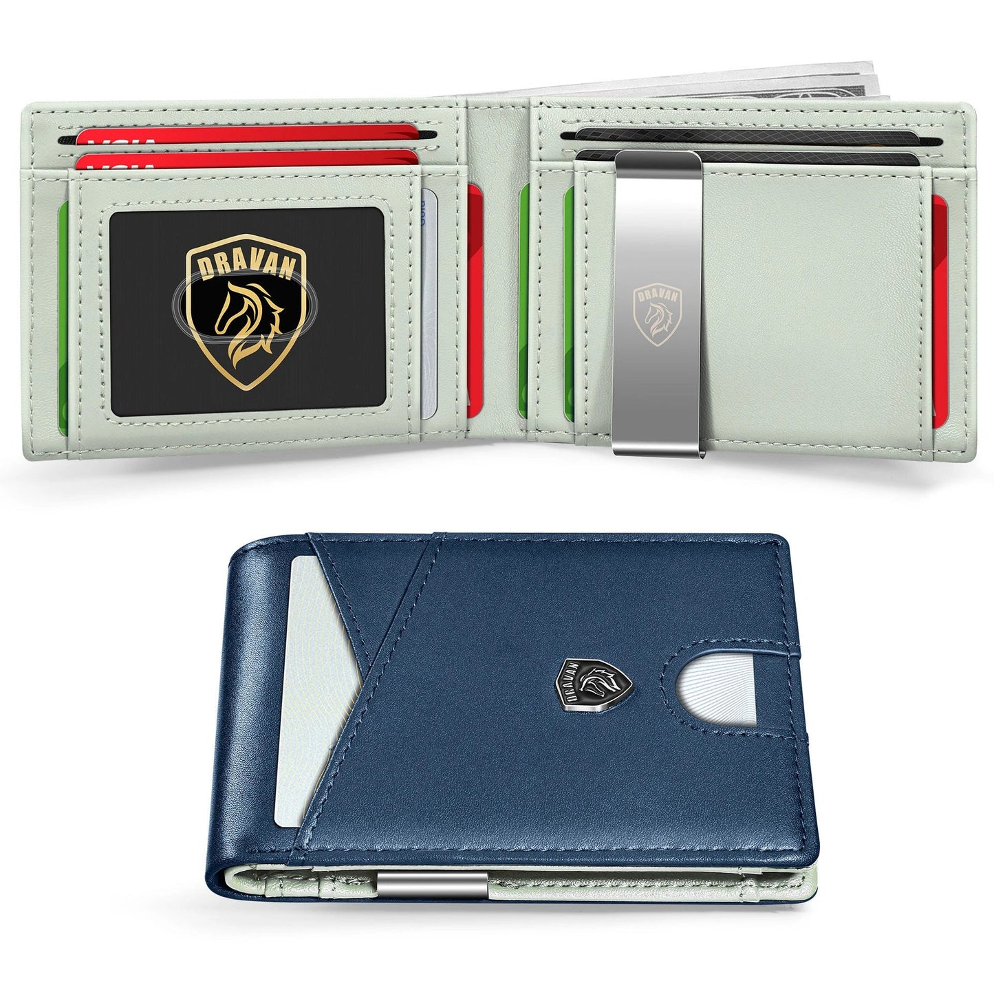 Men's Card Holder Portable Carbon Fiber by GJG Denim