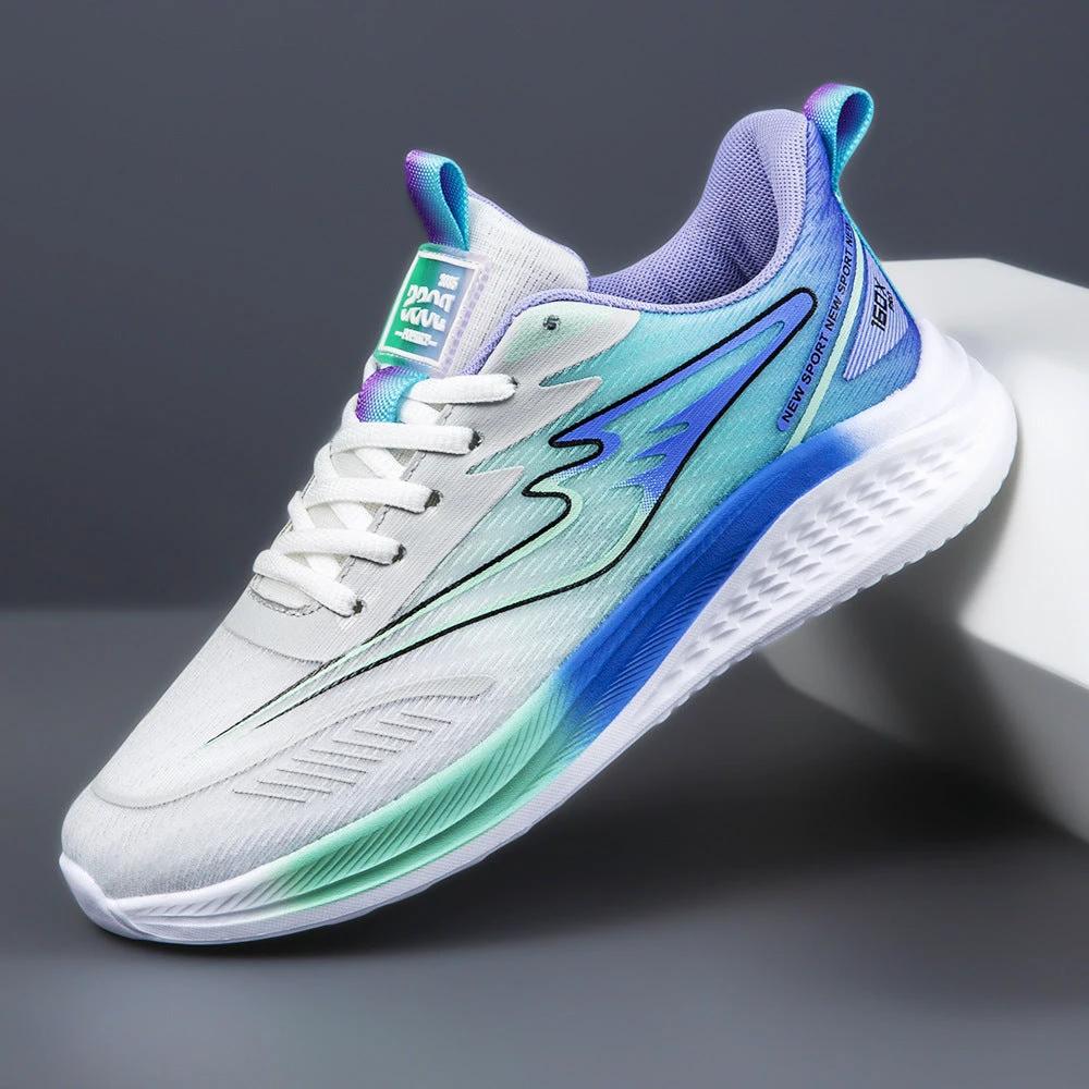 Mens's Mesh Breathable And Wearable Casual Running Shoes by GJG Denim