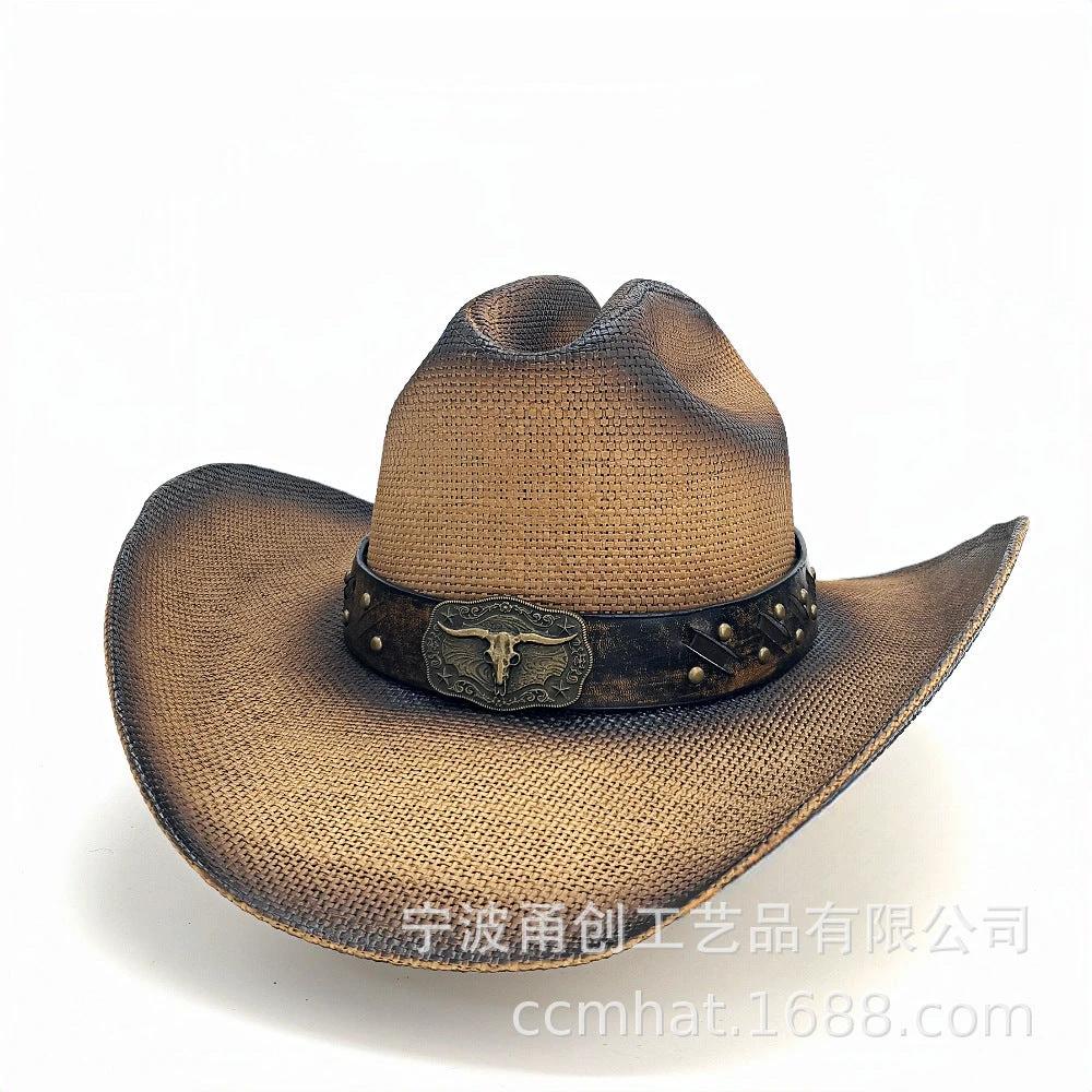 Retro Cowboy Hat For Men by GJG Denim