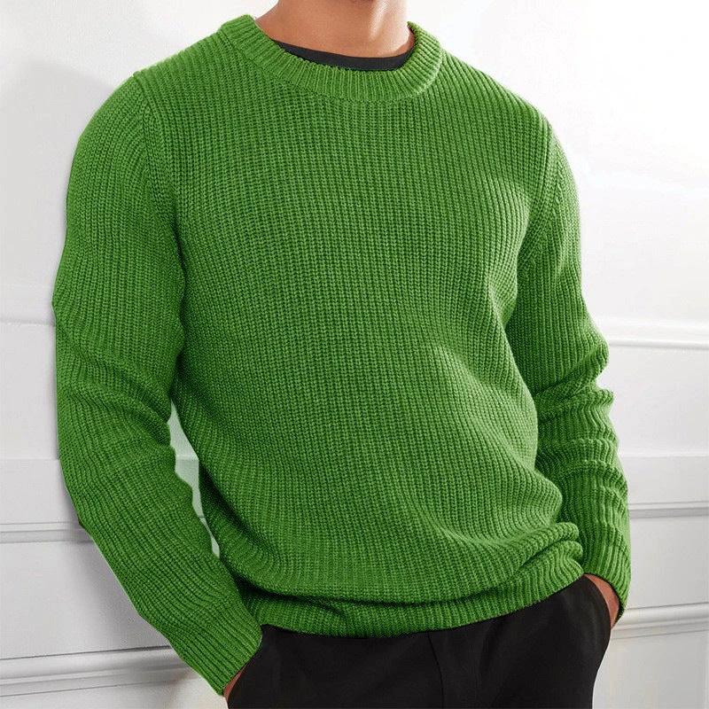 New Men's Casual Knitted Sweater Long Sleeve by GJG Denim