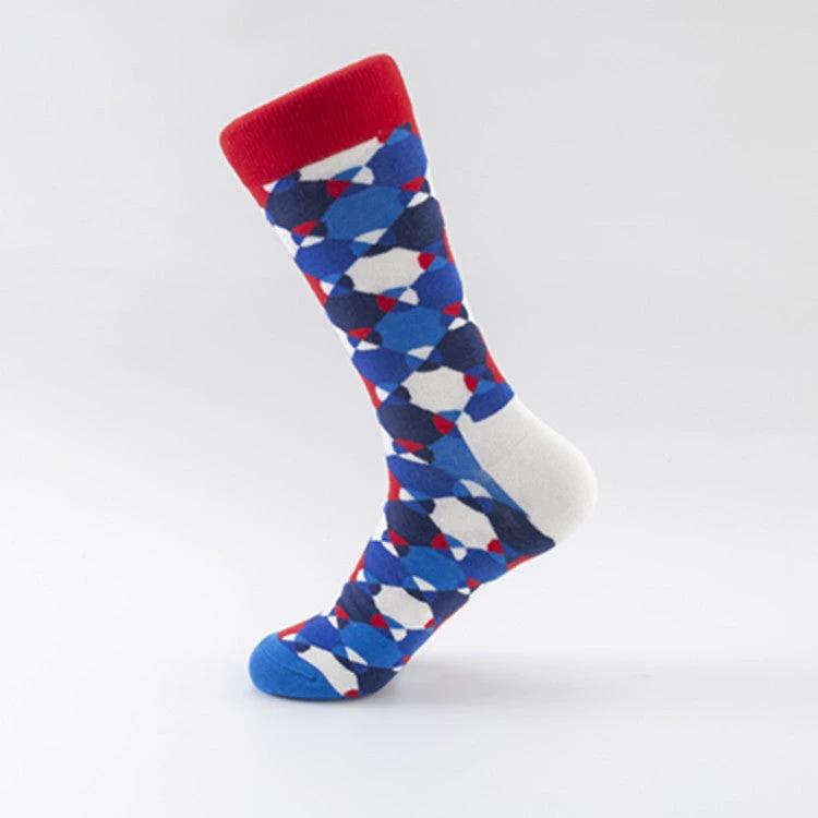 Men's Colorful Trendy Series Socks by GJG Denim
