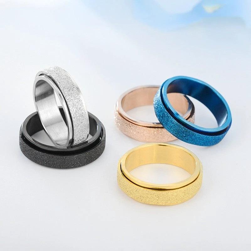 Turnable Anxiety Ring For Men by GJG Denim