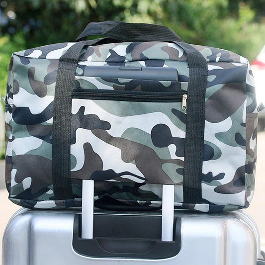 Men's Luggage Thickened Waterproof Travel Bag by GJG Denim