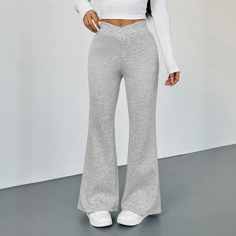 Women's Casual Daily Hot Girl Slim Fit Bootcut Trousers by GJG Denim