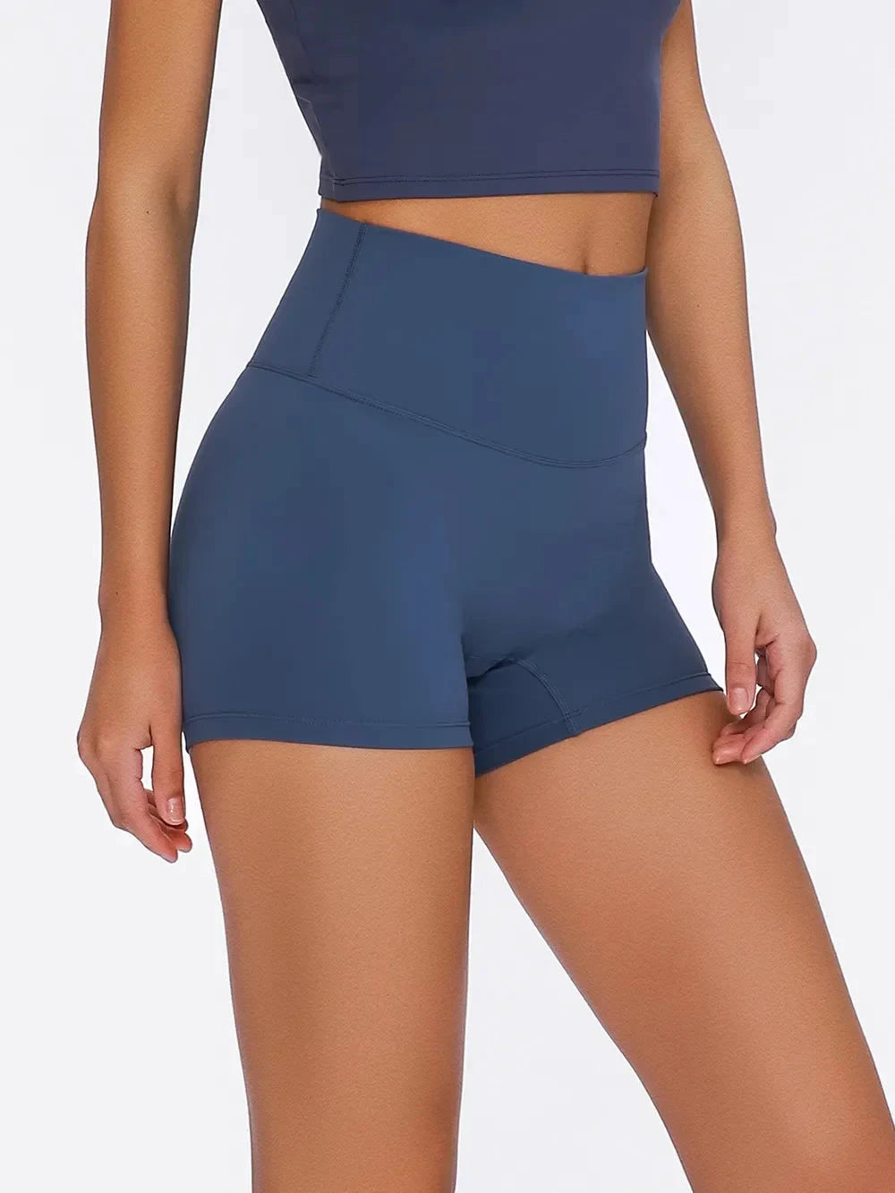 Millennia High Waist Active Shorts by Lady Ros
