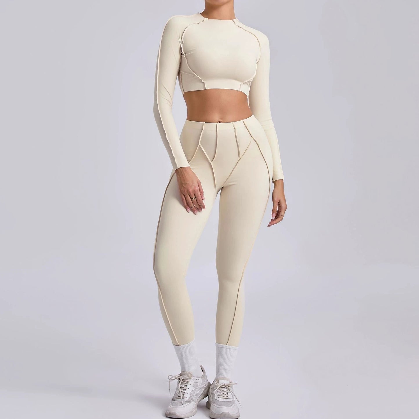 Women's Yoga Clothes Running Exercise Workout Outfit by GJG Denim