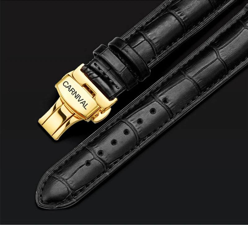 Men's Automatic Mechanical Watch by GJG Denim