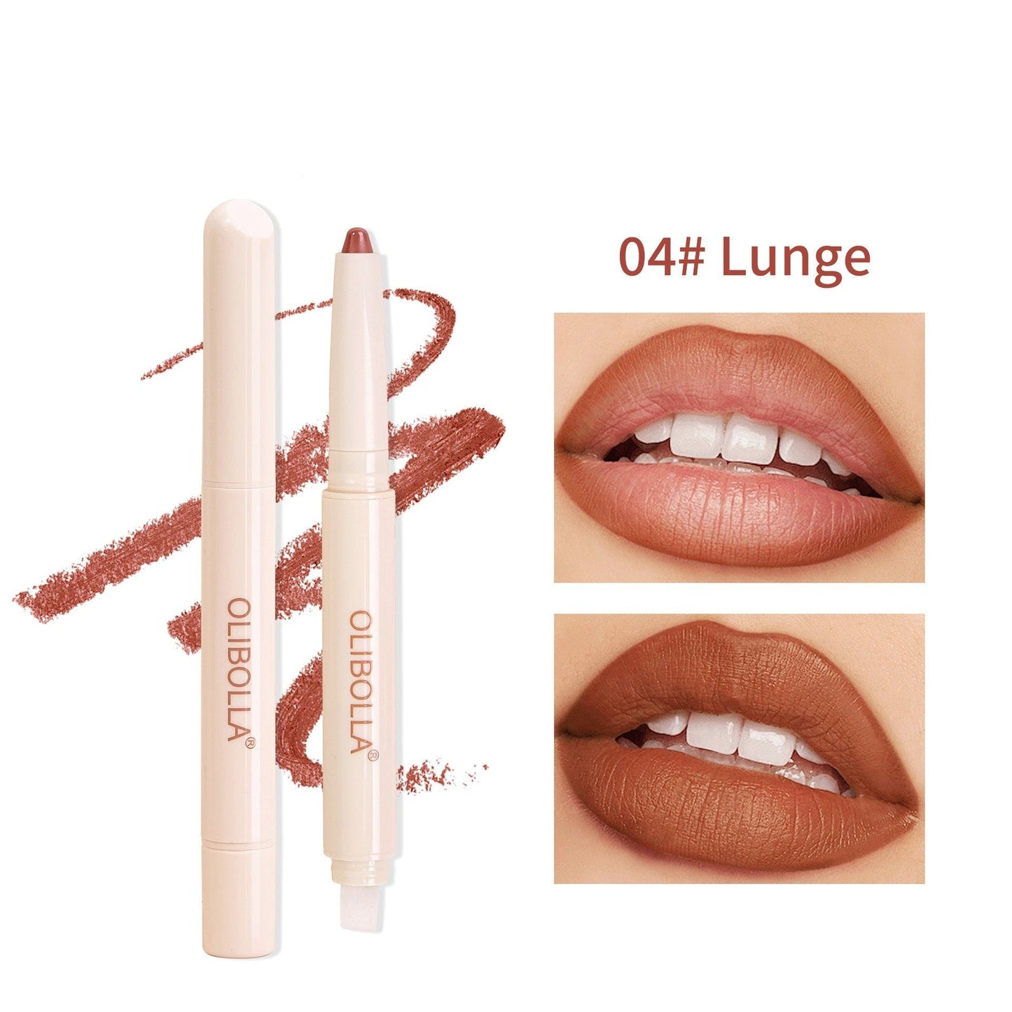 Eight-color Double-headed Lip Liner Matte Long-lasting by GJG Denim