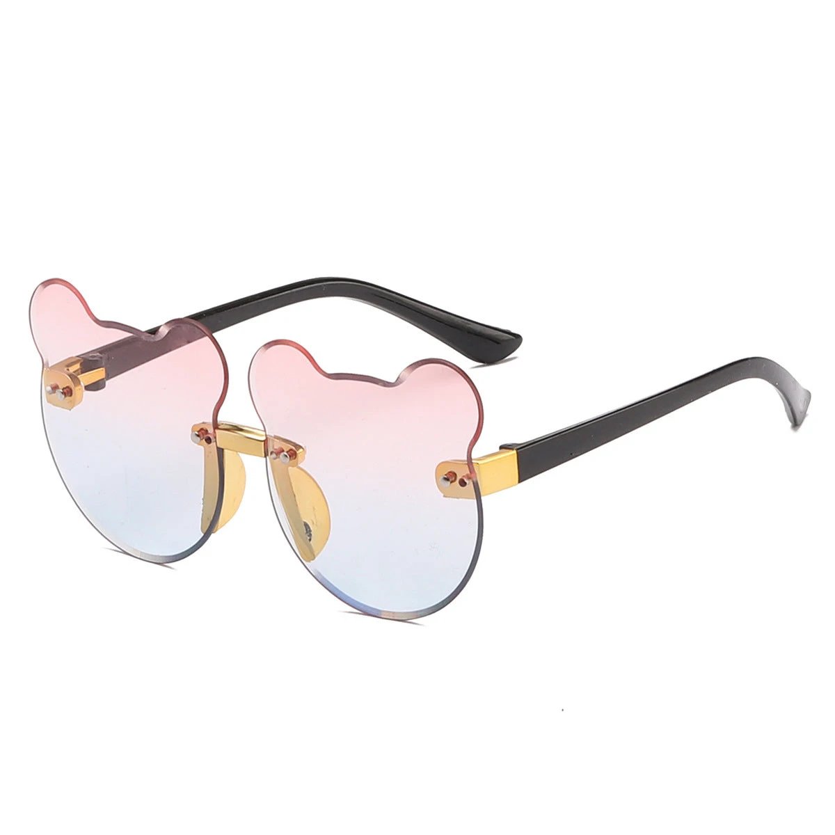 Cat Ear Kids Sunglasses Frameless Shape by GJG Denim