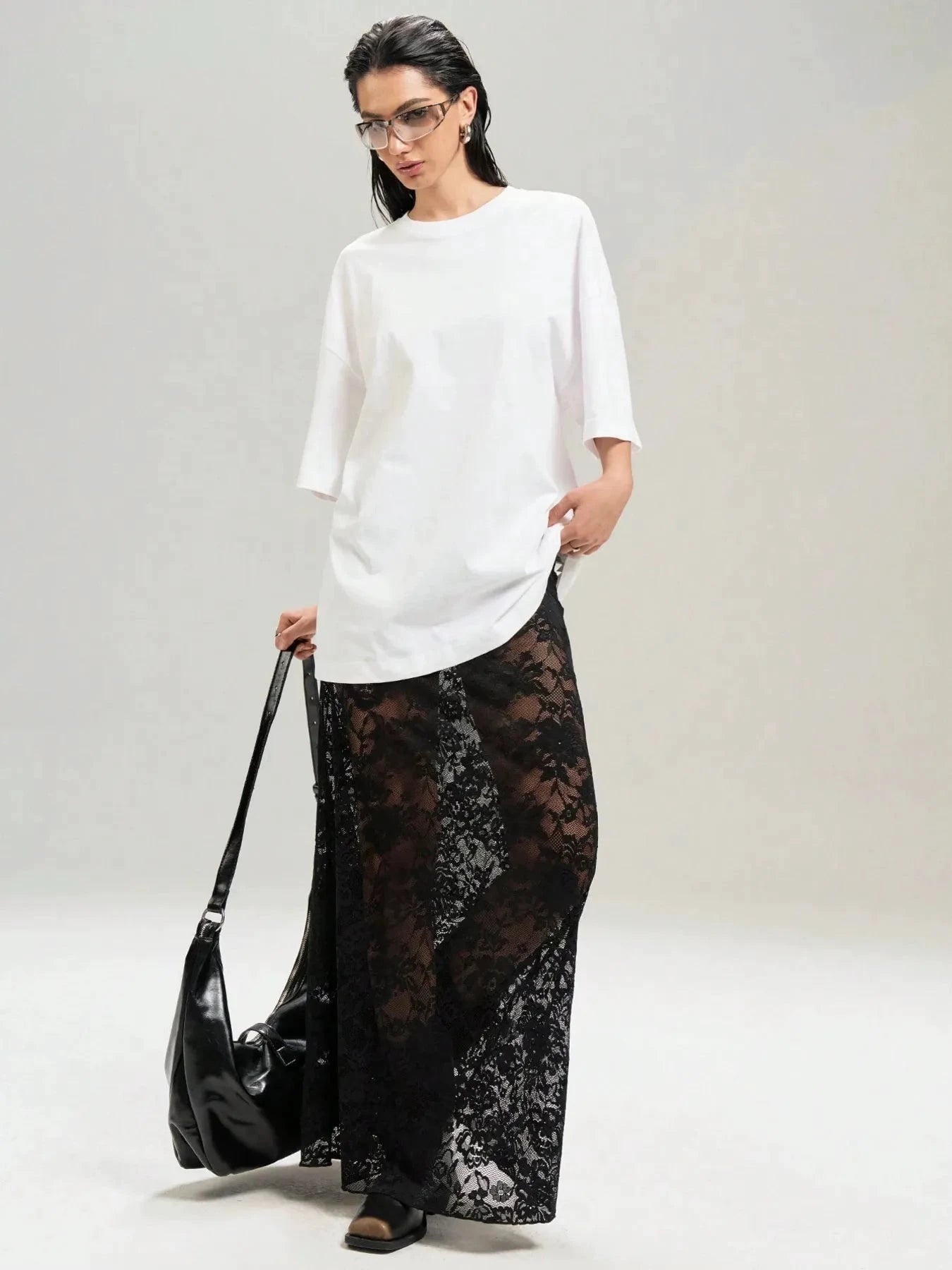 Lace Maxi Skirt by Lady Ros