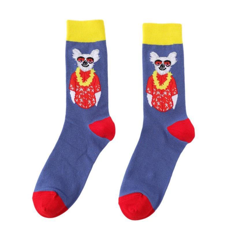 Anime Cartoon Trendy Socks For Men by GJG Denim