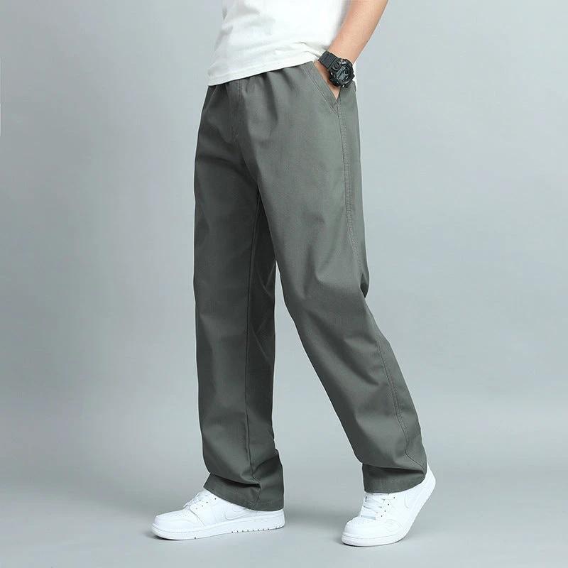 Pure Cotton Track Pants Overalls Fashionable All-matching by GJG Denim