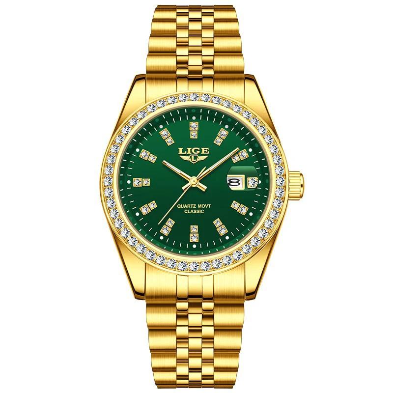 Big-dial Elegant Quartz Watch For Men by GJG Denim