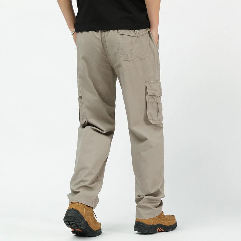 Men's Casual Multi-Pocket Pants by GJG Denim