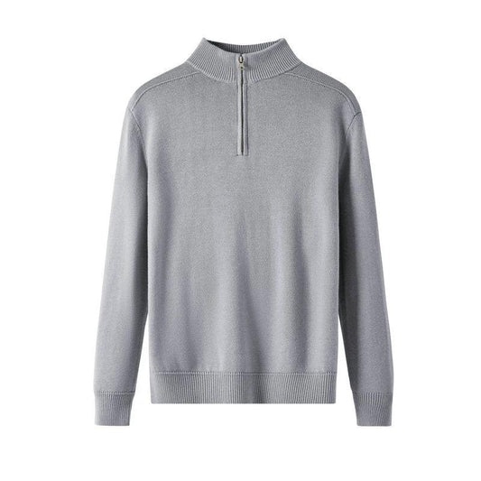 Men's Casual Thickened Wool Base Sweater by GJG Denim