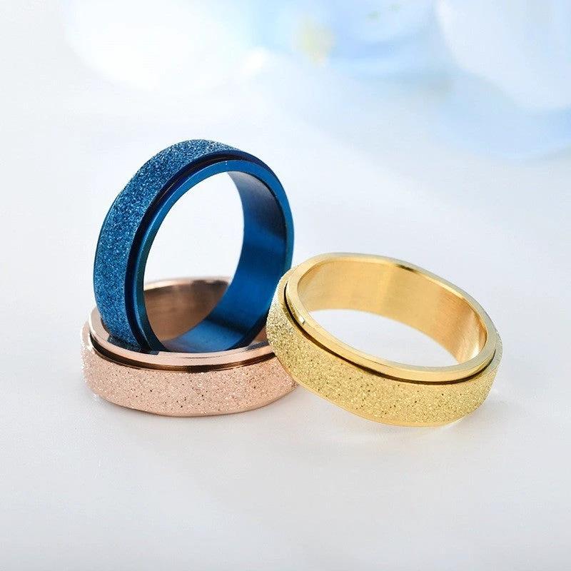 Turnable Anxiety Ring For Men by GJG Denim